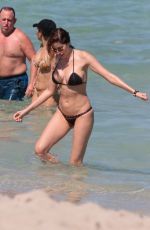 AIDA YESPICA in Bikini at a Beach in Miami 05/07/2017