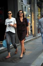 ALENA SEREDOVA Out Shopping in Milan 05/17/2017