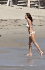 ALESSANDRA AMBROSIO in Bikini on the Beach in Malibu 05/28/2017