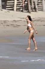 ALESSANDRA AMBROSIO in Bikini on the Beach in Malibu 05/28/2017