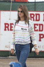 ALESSANDRA AMBROSIO in Jeans Out in Malibu 05/29/2017