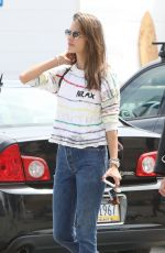 ALESSANDRA AMBROSIO in Jeans Out in Malibu 05/29/2017