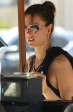 ALESSANDRA AMBROSIO in Leggings Out in Brentwood 05/04/2017