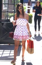 ALESSANDRA AMBROSIO Out and About in Brentwood 05/02/2017