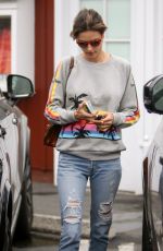 ALESSANDRA AMBROSIO Out and About in Brentwood 05/05/2017
