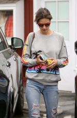 ALESSANDRA AMBROSIO Out and About in Brentwood 05/05/2017