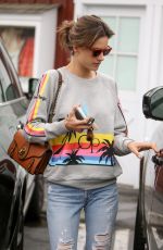 ALESSANDRA AMBROSIO Out and About in Brentwood 05/05/2017