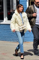 ALEXA CHUNG Out and About in New York 04/05/2017