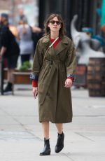 ALEXA CHUNG Out in New York 05/03/2017