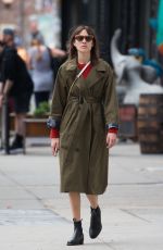 ALEXA CHUNG Out in New York 05/03/2017