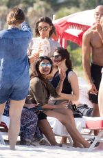 ALEXANDRA DADDARIO and PRIYANKA CHOPRA Out on Miami Beach 05/12/2017