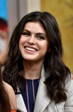 ALEXANDRA DADDARIO at Despierta America in Miami 05/12/2017
