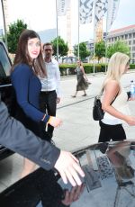 ALEXANDRA DADDARIO Leaves Axel Springer Haus in Berlin 05/30/2017