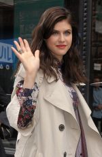 ALEXANDRA DADDARIO Leaves Her Hotel in New York 05/24/2017