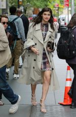 ALEXANDRA DADDARIO Leaves Her Hotel in New York 05/24/2017