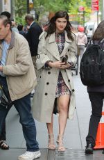 ALEXANDRA DADDARIO Leaves Her Hotel in New York 05/24/2017
