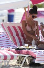 ALEXANDRA MICHELLE in Bikini at a Beach in Miami 05/30/2017