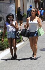 ALY RAISMAN and SIMONE BILES Out Shopping at The Grove in Los Angeles 05/20/2017