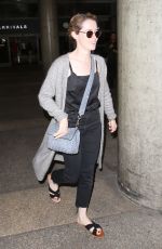 ALYSSA MILANO at Los Angeles International Airport 05/24/2017