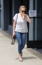 AMANDA SEYFRIED Out and About in Westwood 05/02/2017