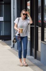 AMANDA SEYFRIED Out and About in Westwood 05/02/2017