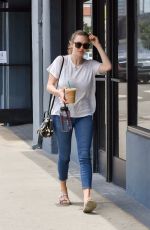 AMANDA SEYFRIED Out and About in Westwood 05/02/2017