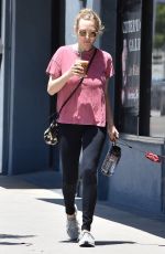 AMANDA SEYFRIED Walks Her Dog Out in West Hollywood 05/16/2017