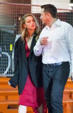 AMBER HEARD and Elon Musk Out in Sydney 05/28/2017