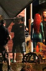 AMBER HEARD on the Set of Aquaman in Gold Coast 05/26/2017