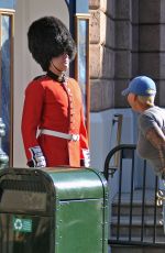 AMBER ROSE at Universal Studios in Universal City 05/03/2017