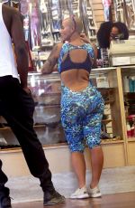 AMBER ROSE Out and About in Hollywood 05/23/2017