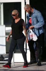 AMBER ROSE Out and About in Miami 05/11/2017