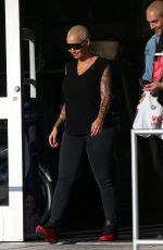 AMBER ROSE Out and About in Miami 05/11/2017