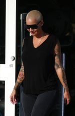 AMBER ROSE Out and About in Miami 05/11/2017