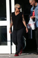 AMBER ROSE Out and About in Miami 05/11/2017