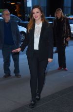 AMBER TAMBLYN Arrives at MOMA in New York 05/15/2017