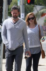 AMY ADAMS Leaves a Gym in West Hollywood 05/15/2017