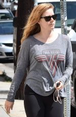 AMY ADAMS Out and About in Beverly Hills 05/11/2017