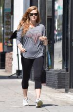 AMY ADAMS Out and About in Beverly Hills 05/11/2017