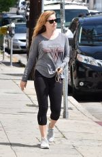 AMY ADAMS Out and About in Beverly Hills 05/11/2017