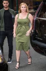 AMY SCHUMER Arrives at AOL Studios in New York 05/03/2017
