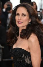 ANDIE MACDOWELL at The Killing of a Sacred Deer Premiere at 70th Annual Cannes Film Festival 05/22/2017