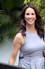 ANDREA MCLEAN Leaves ITV Studios in London 05/24/2017