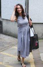 ANDREA MCLEAN Leaves ITV Studios in London 05/24/2017