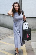ANDREA MCLEAN Leaves ITV Studios in London 05/24/2017