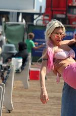 ANGELIQUE FRENCHY MORGAN at Malibu Pier in Malibu 05/15/2017