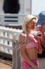 ANGELIQUE FRENCHY MORGAN at Malibu Pier in Malibu 05/15/2017