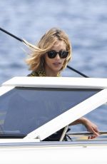 ANJA RUBIK Leaves Hotel Du Cap Eden Roc in Antibes 05/23/2017