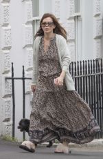 ANNA FRIEL Walks Her Dog Out in Windsor 05/16/2017