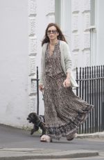 ANNA FRIEL Walks Her Dog Out in Windsor 05/16/2017